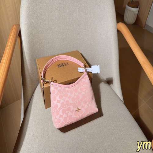 코치 로렐 19 데님 미니 호보백