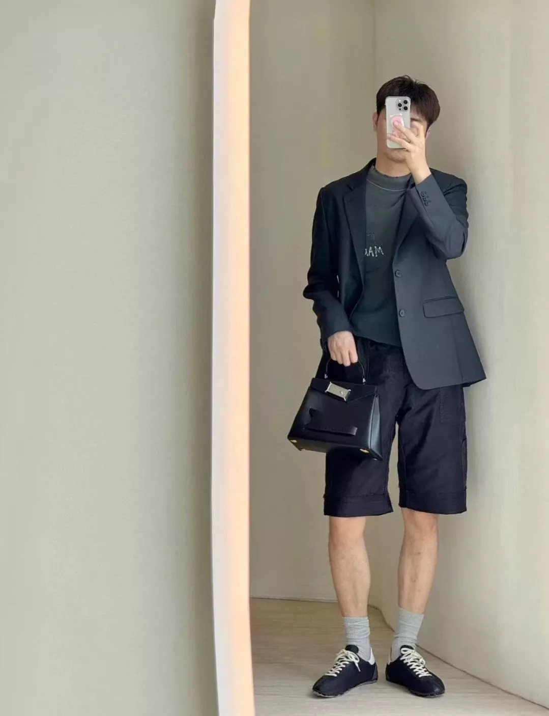 메종마르지엘라 무릎 기장 카고 하프 팬츠 상세 이미지 13