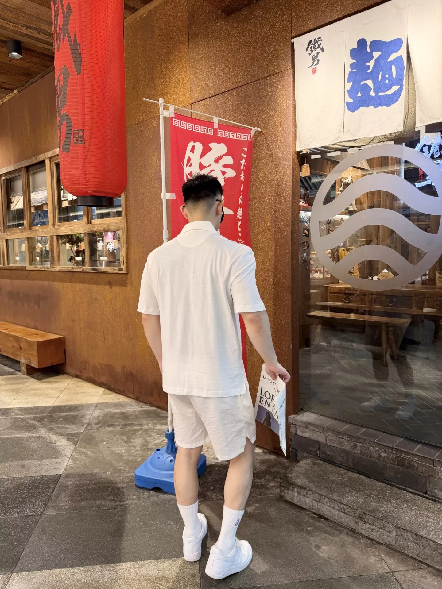 프라다 삼각 로고 포인트 폴로 반소매 티셔츠 상세 이미지 10