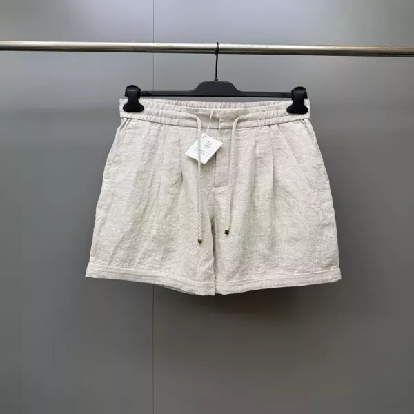 브루넬로쿠치넬리 린넨 하프 팬츠