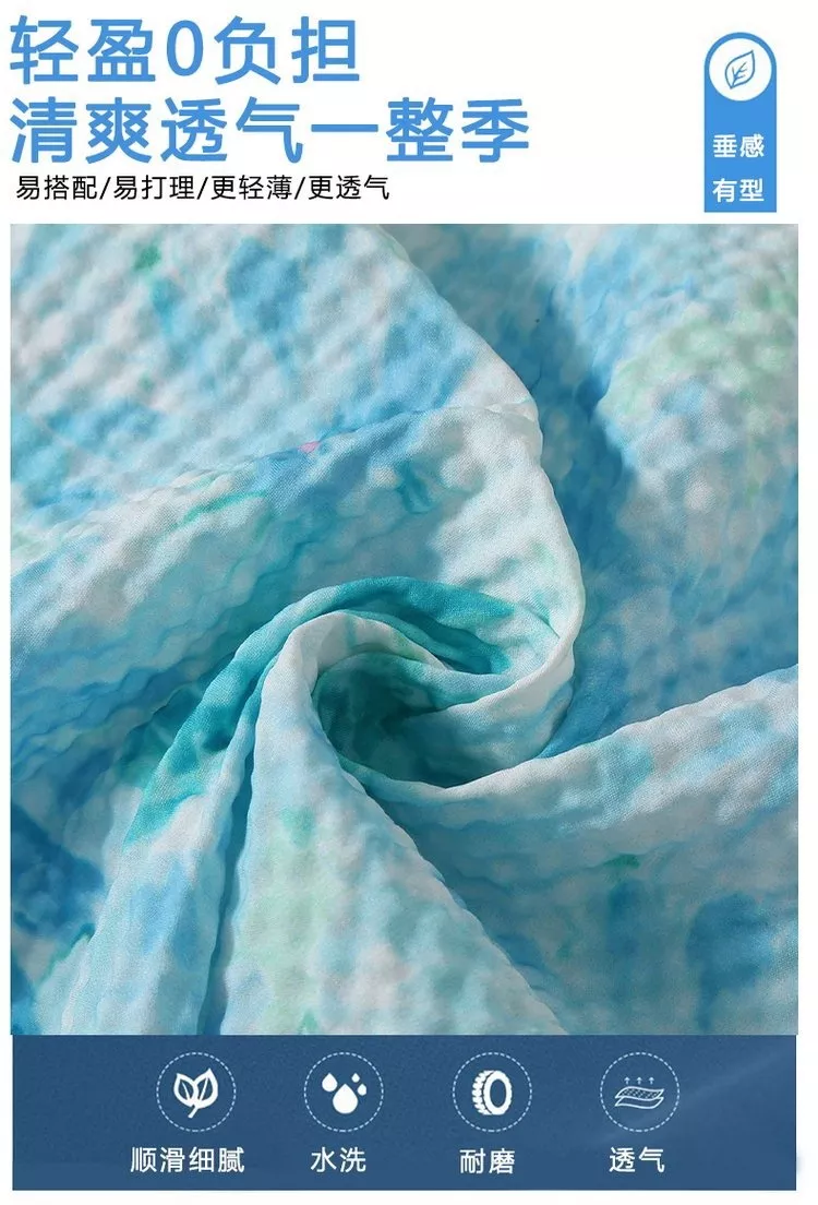 코오롱스포츠 와이드 핏 우븐 카모 하프 팬츠 상세 이미지 6