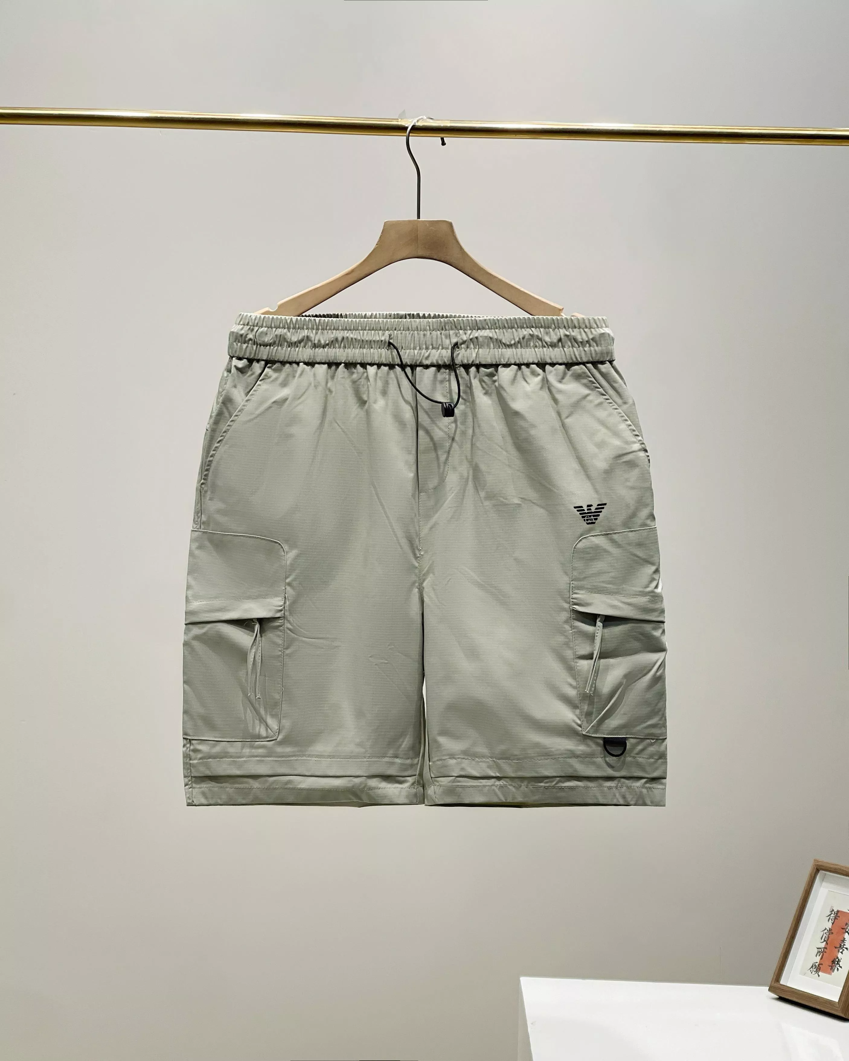 아르마니 멀티 포켓 아웃도어 기능성 하프 팬츠 상세 이미지 2