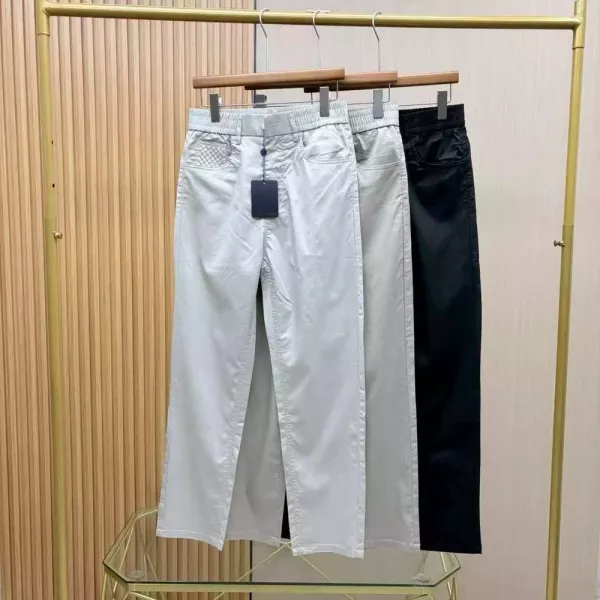 루이비통 남성용 텐셀 혼방 슬렉스 팬츠
