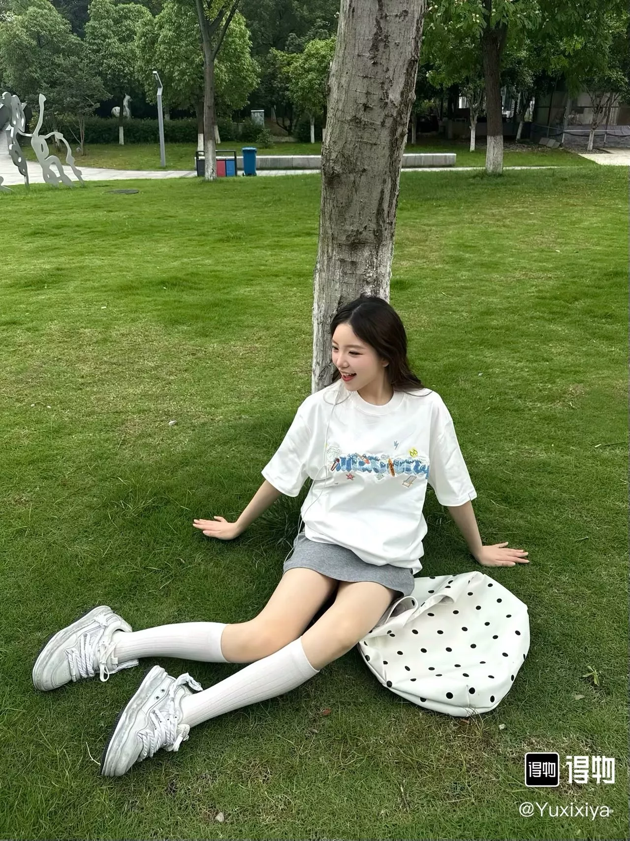 아메리칸익스프레스 진주 장식 타월 자수 반소매 티셔츠 상세 이미지 39