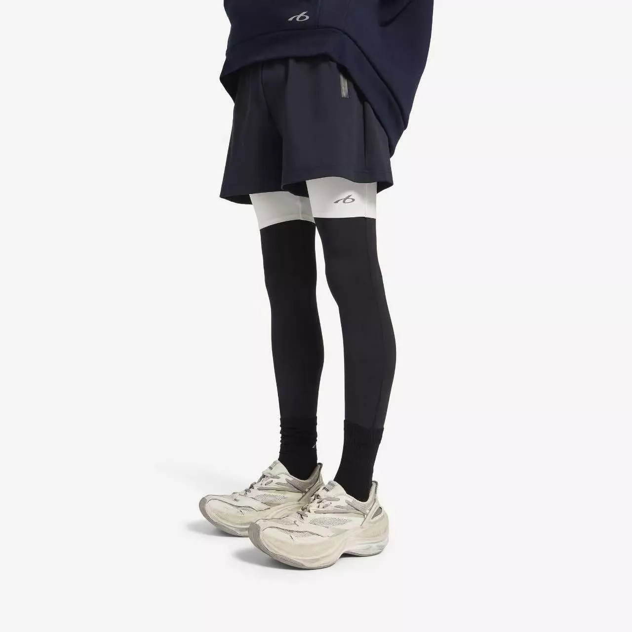 발렌시아가 테크웨어 레이어드 하프 팬츠 상세 이미지 12