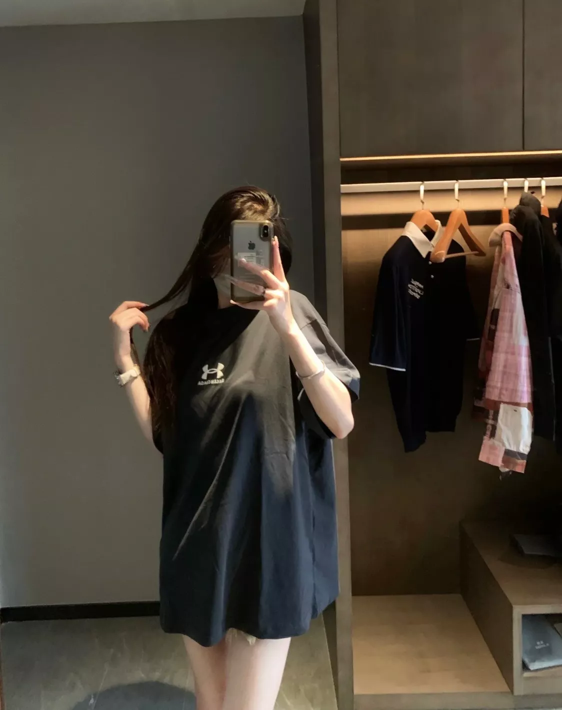 발렌시아가 안데르마 협업 자수 로고 반소매 티셔츠 상세 이미지 18
