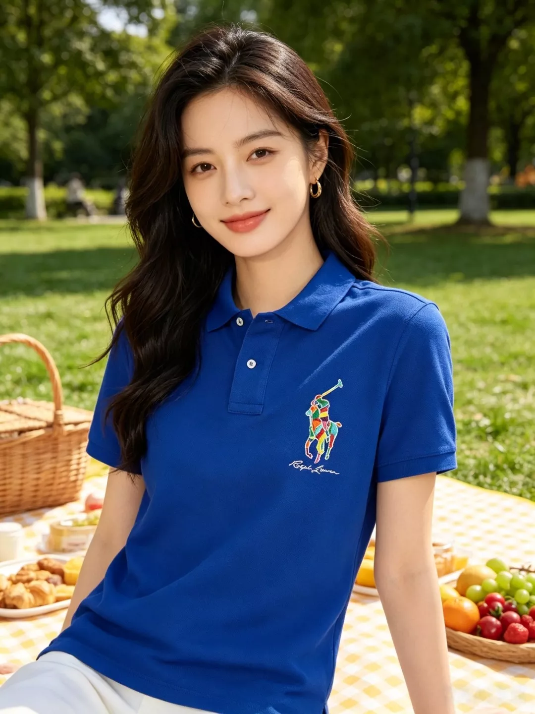 랄프로렌 컬러 빅 포니 자수 폴로 반소매 상세 이미지 15