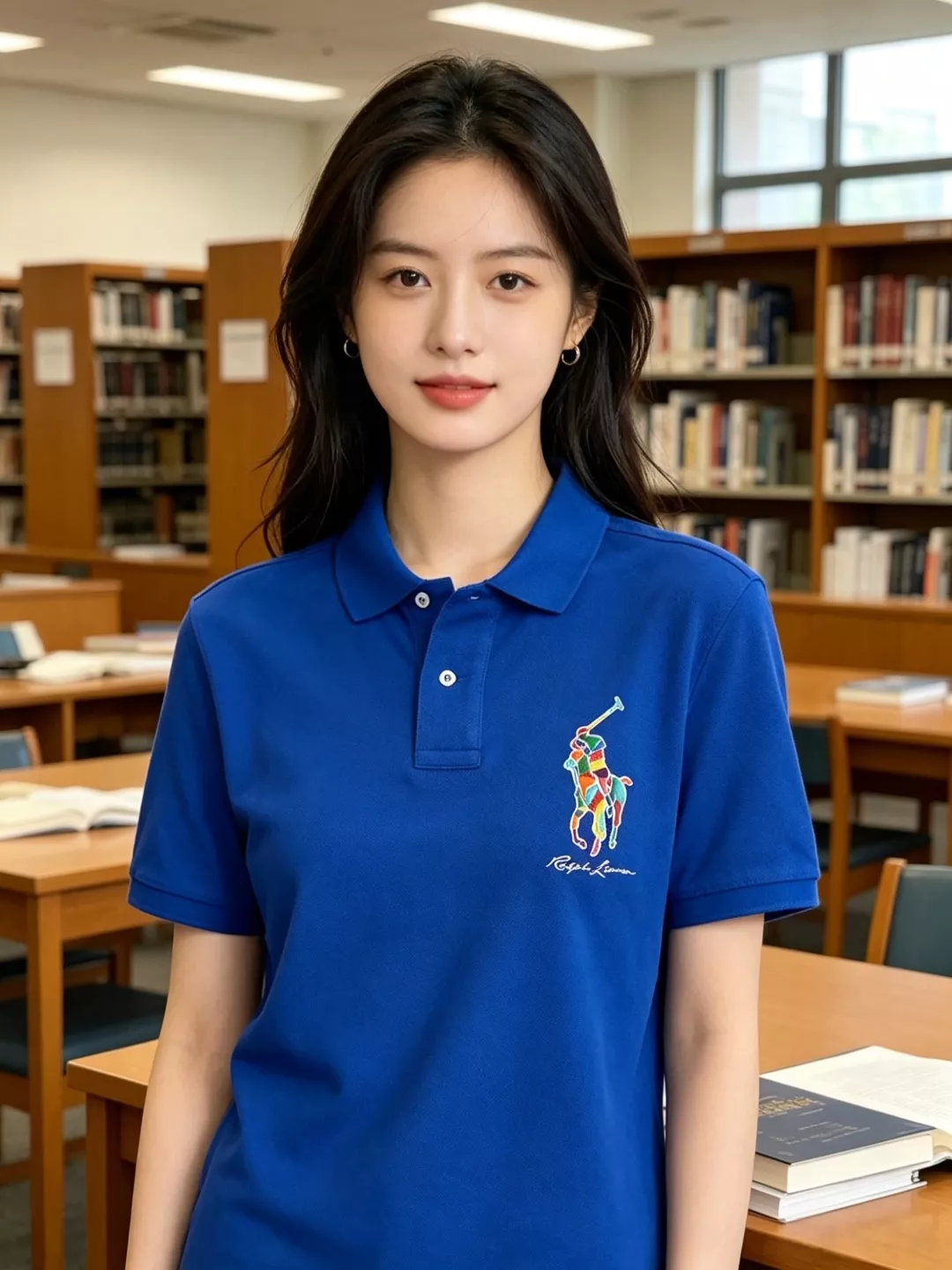 랄프로렌 컬러 빅 포니 자수 폴로 반소매 상세 이미지 16