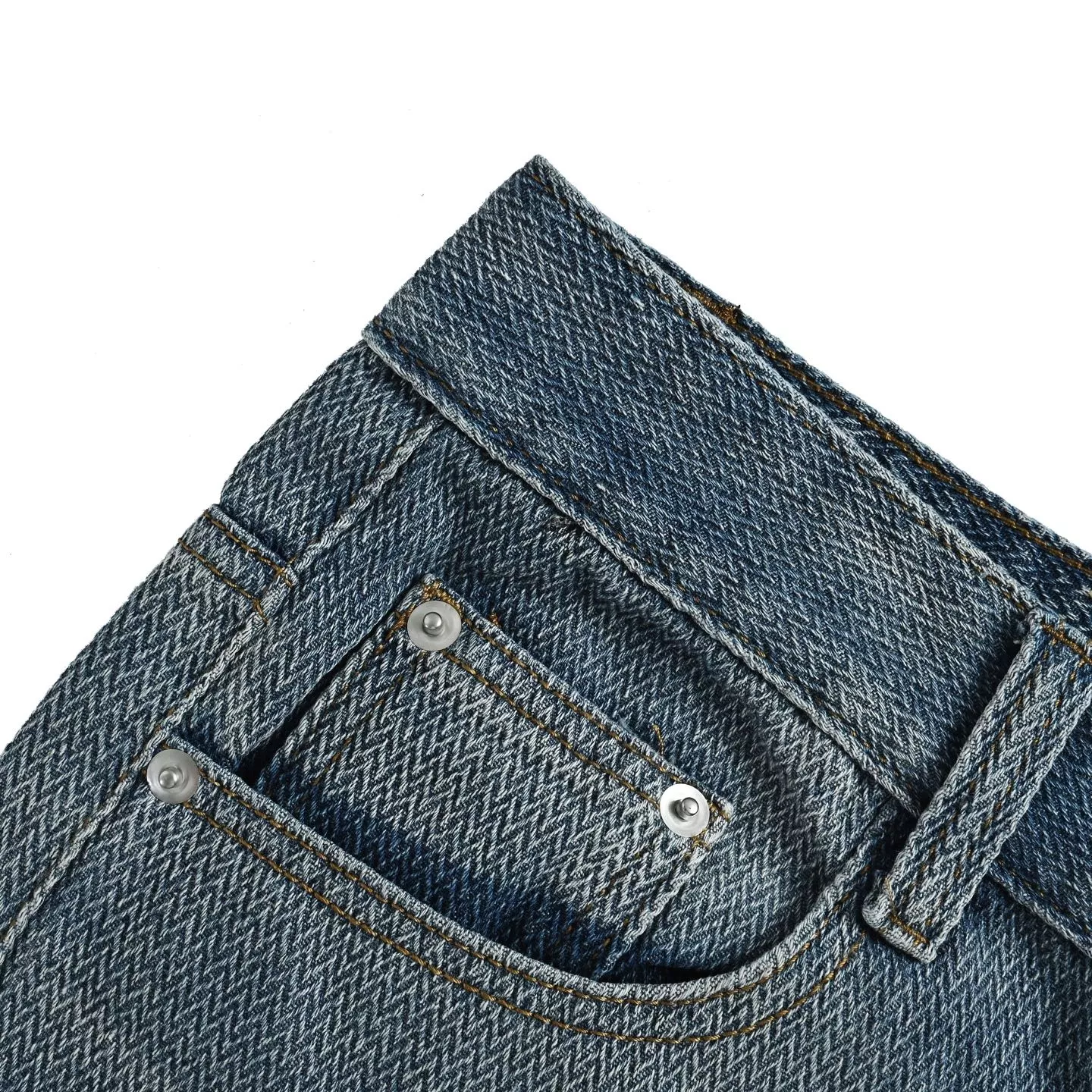 랄프로렌 전마 로고 자수 데님 반바지 상세 이미지 9