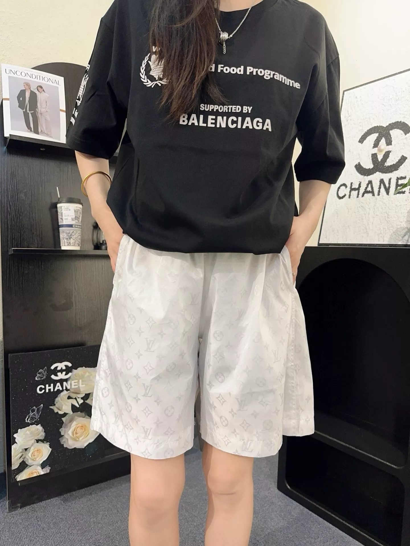 루이비통 자카드 비치 쇼츠 상세 이미지 17