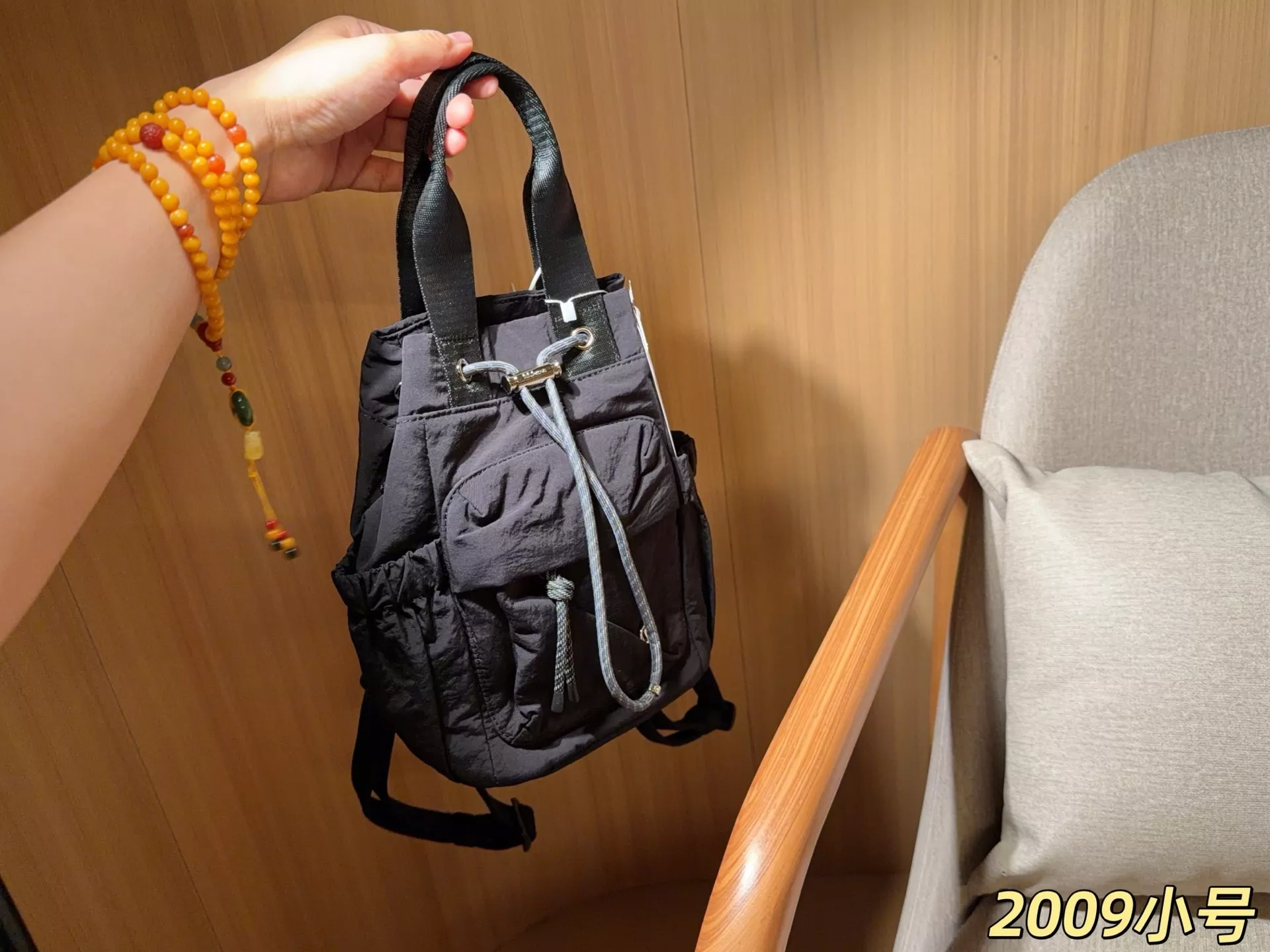 룰루레몬 드로스트링 백팩 상세 이미지 3
