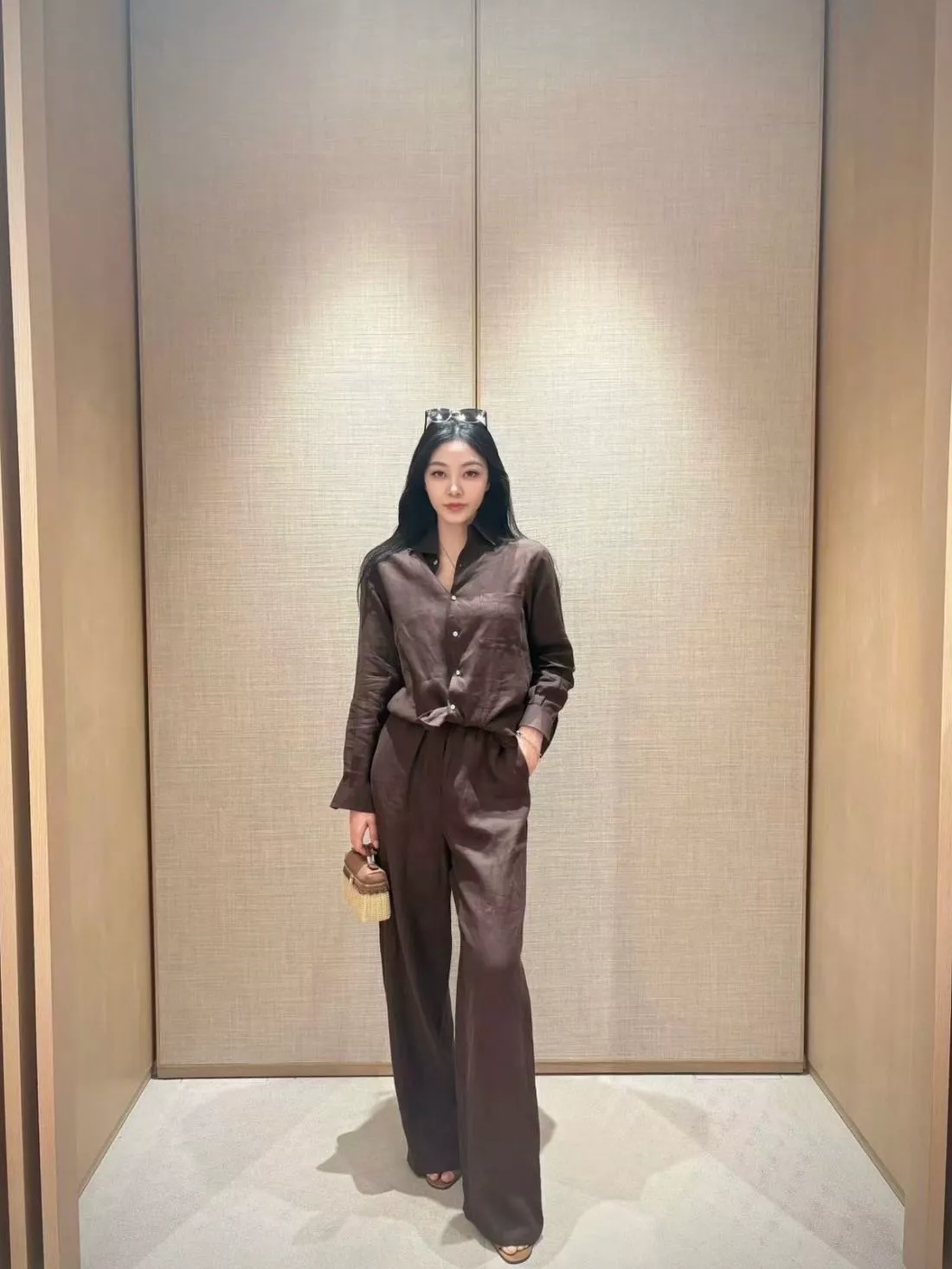 로로피아나 린넨 긴소매 셔츠 상세 이미지 19