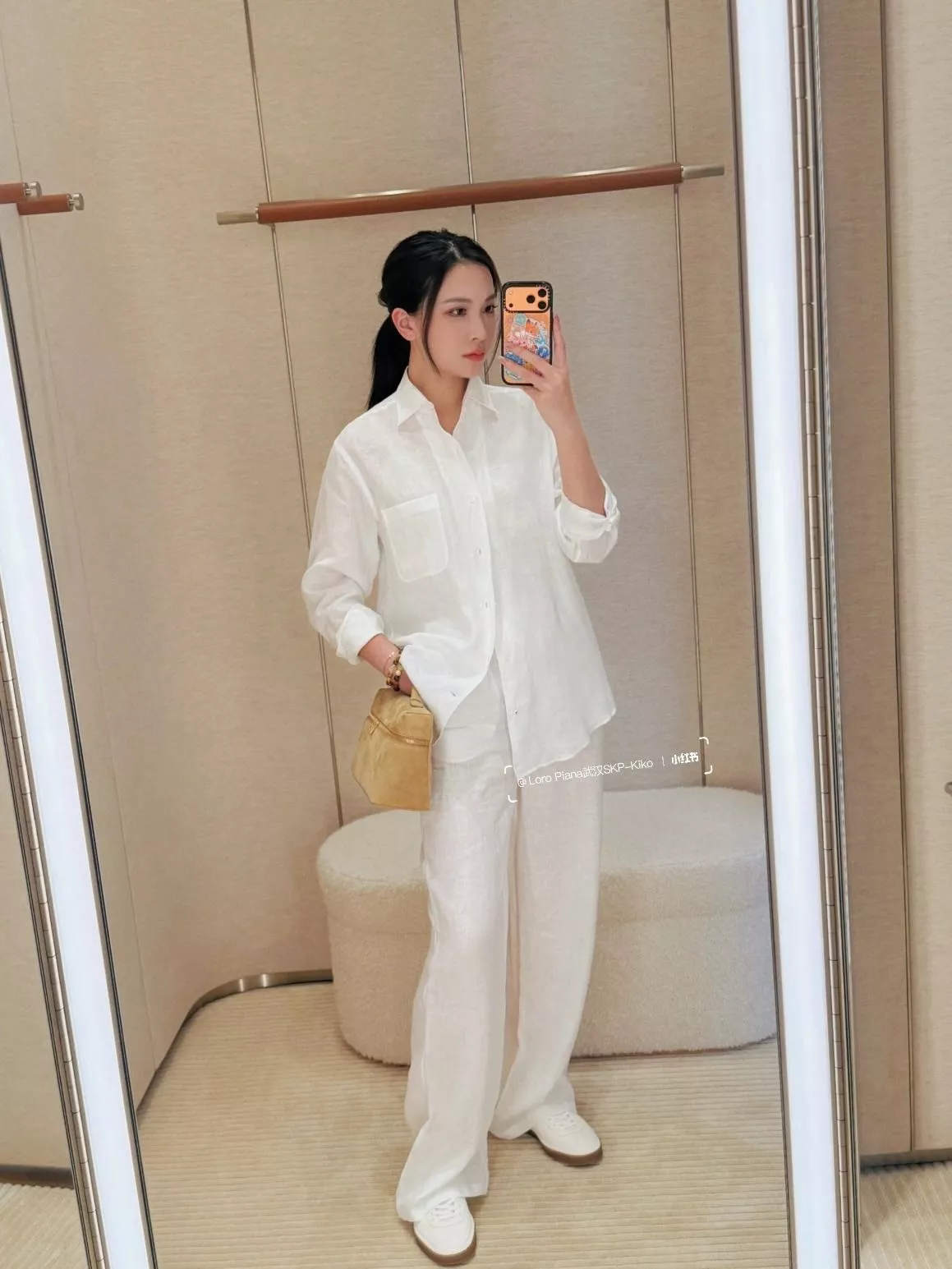 로로피아나 린넨 긴소매 셔츠 상세 이미지 16