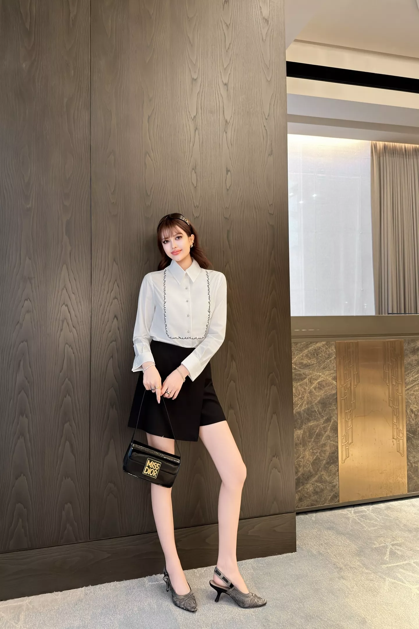 디올 화이트 긴소매 셔츠 상세 이미지 30