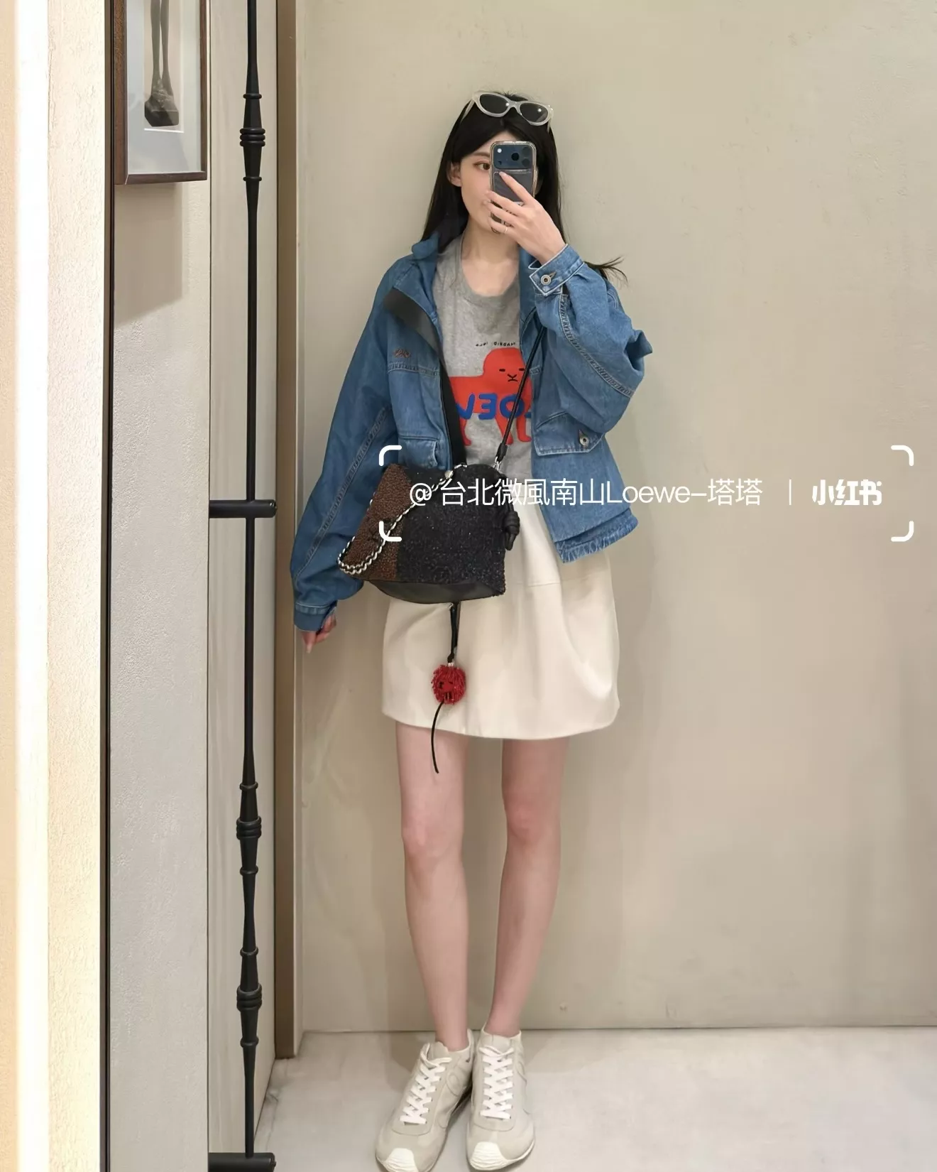 로에베 하이웨이스트 플라워 버블 미니 스커트 상세 이미지 31