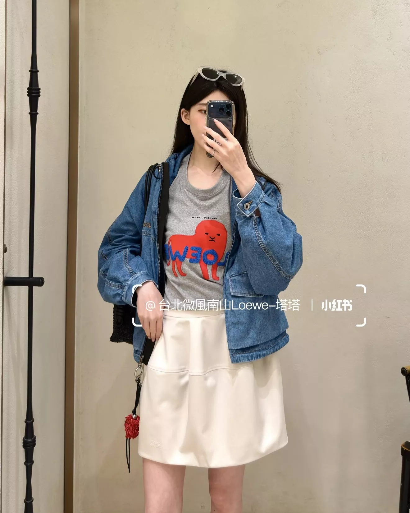 로에베 하이웨이스트 플라워 버블 미니 스커트 상세 이미지 30