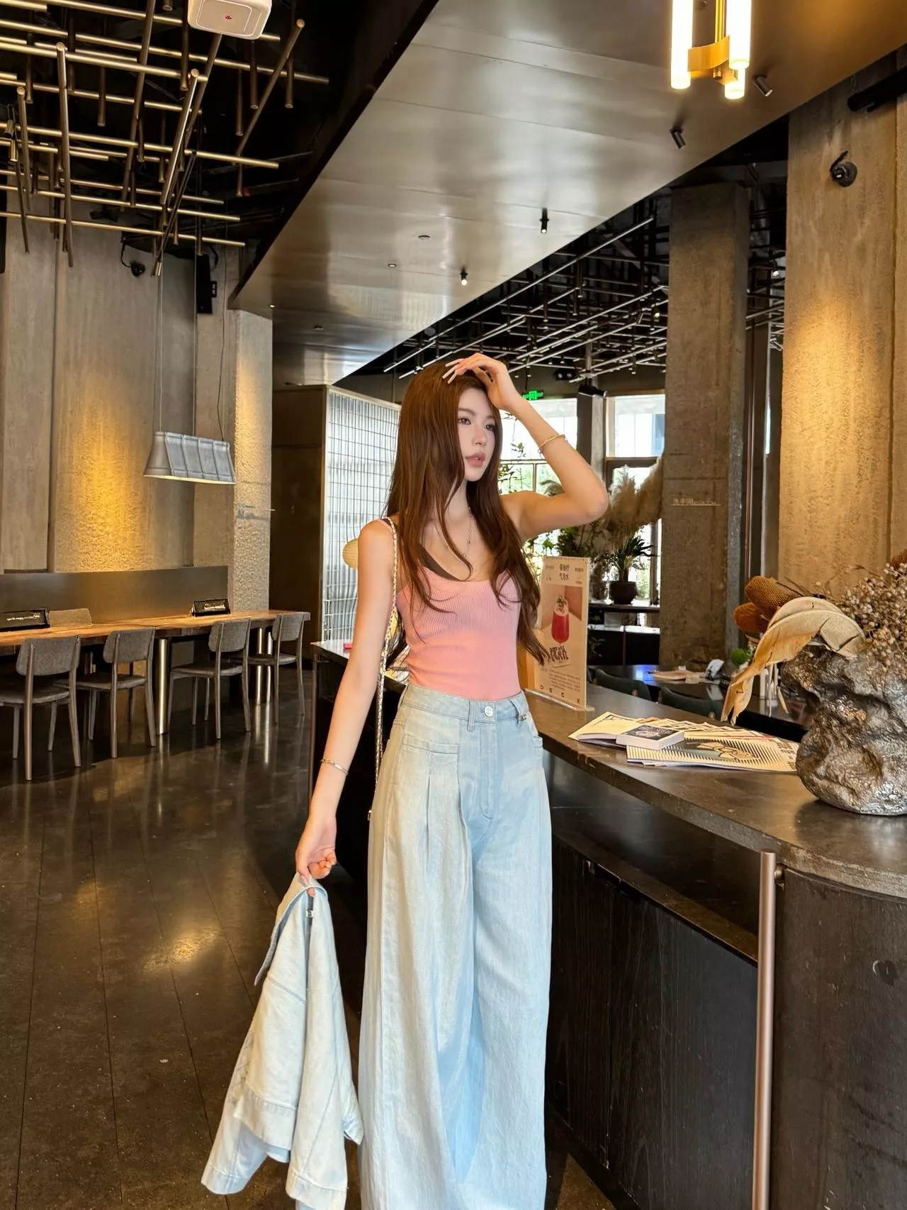 셀린느 와이드 핏 데님 팬츠 상세 이미지 14