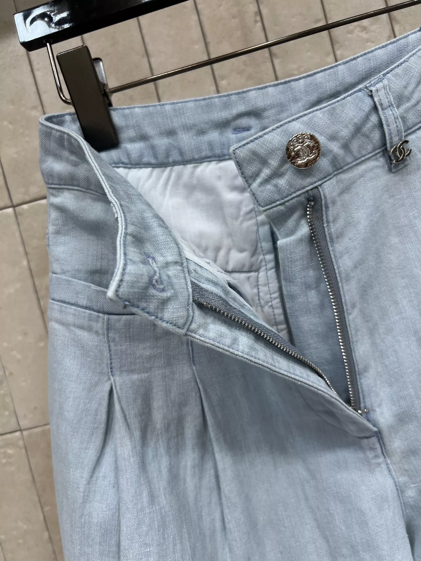 셀린느 와이드 핏 데님 팬츠 상세 이미지 6