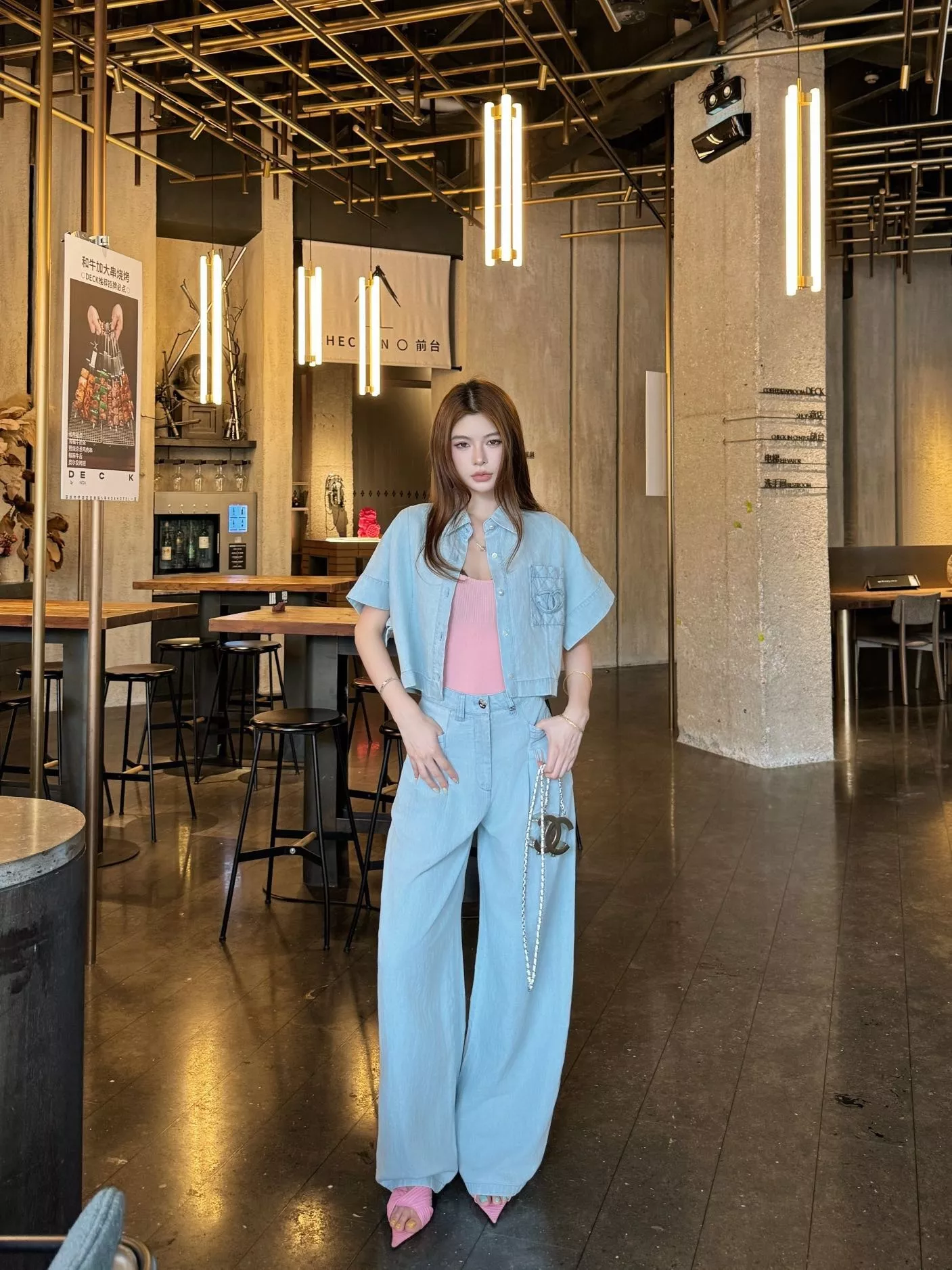 셀린느 와이드 핏 데님 팬츠 상세 이미지 12