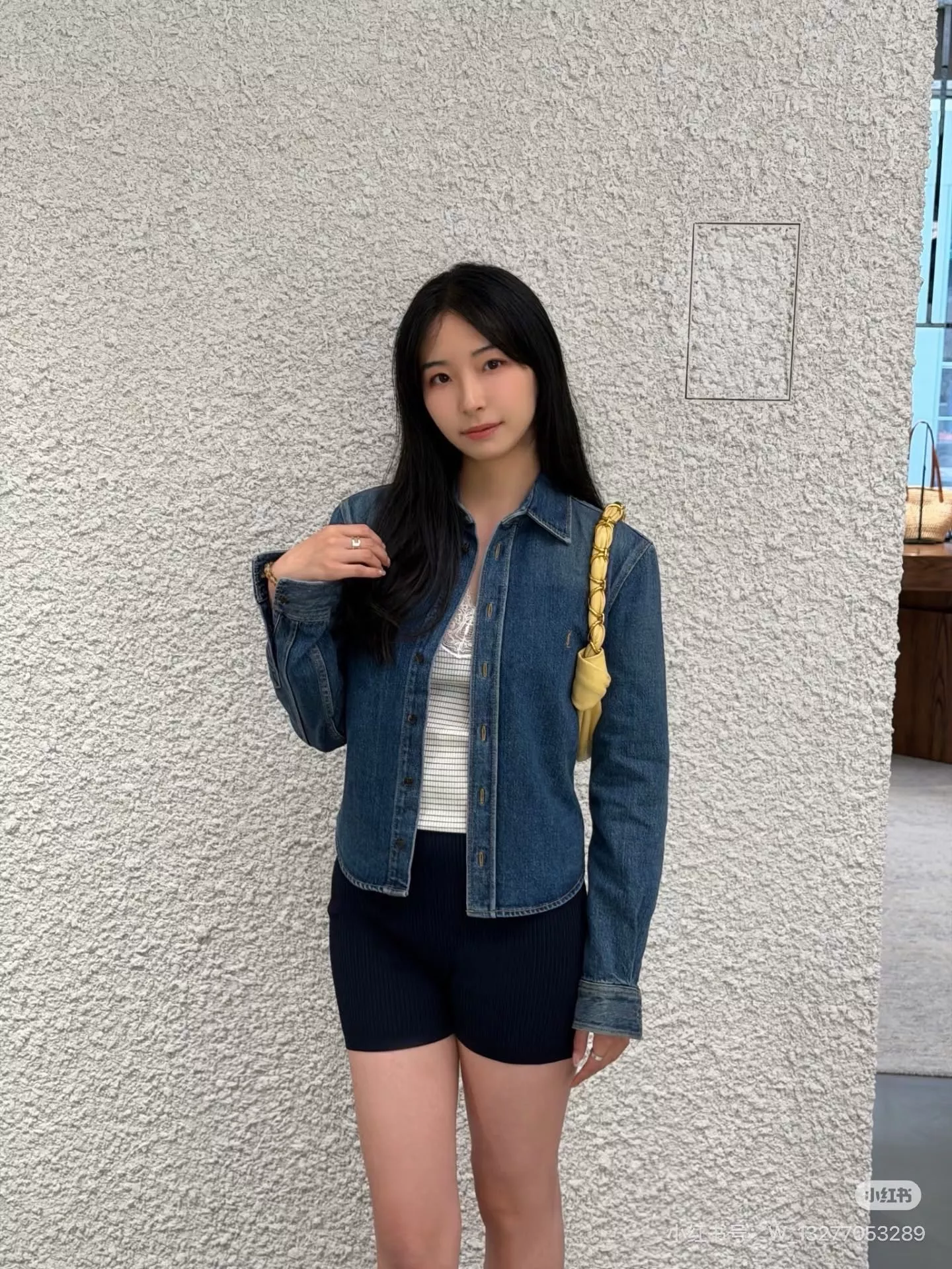 입생로랑 워싱 데님 긴소매 셔츠 상세 이미지 24