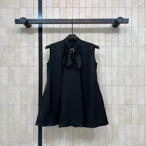 디올 블랙 민소매 원피스