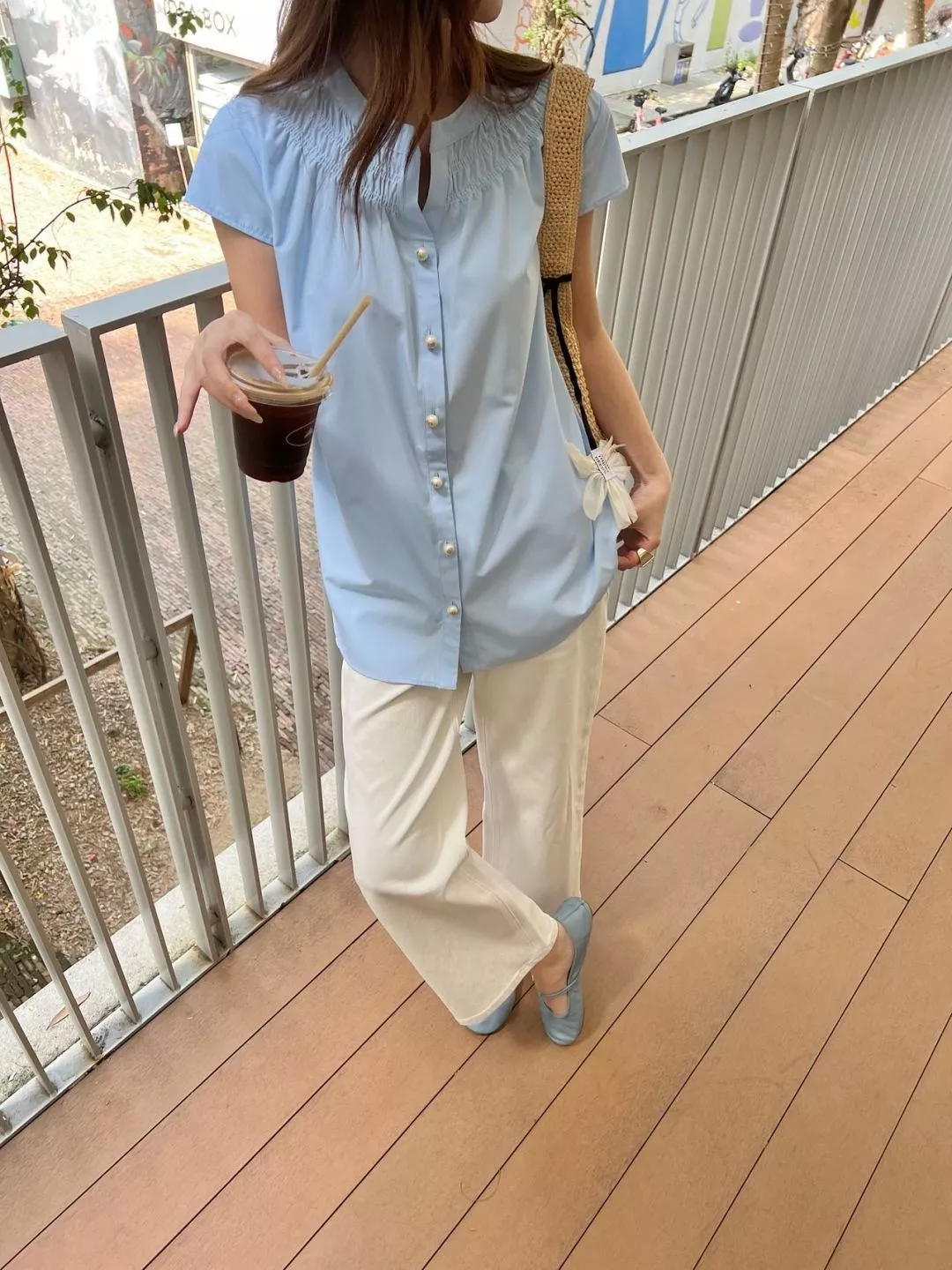 디올 라운드넥 반소매 셔츠 상세 이미지 26