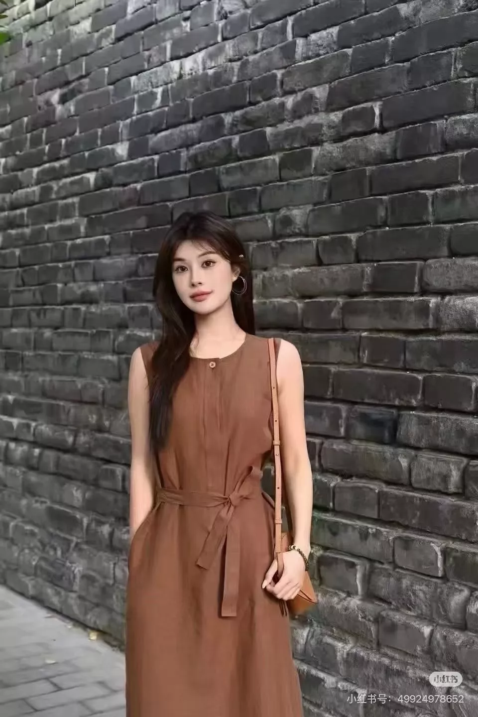 아이시클 민소매 린넨 롱 원피스 상세 이미지 29