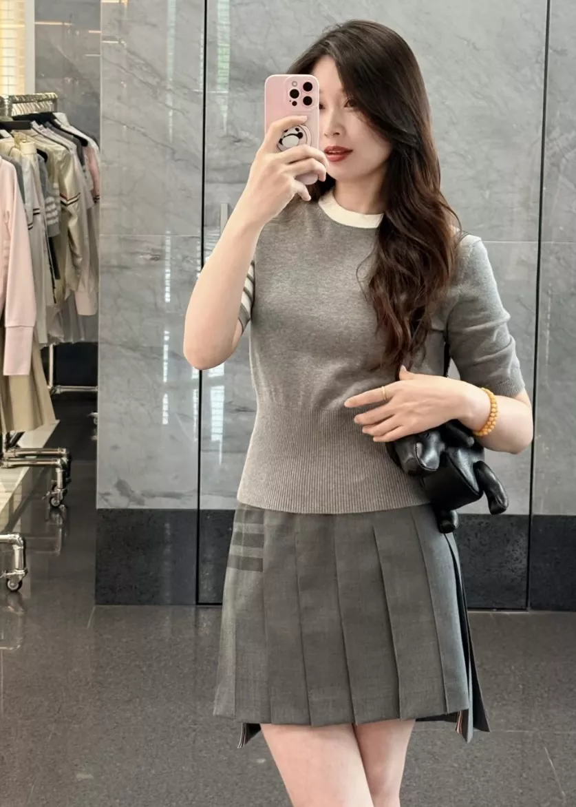 톰브라운 울 플리츠 스커트 상세 이미지 23