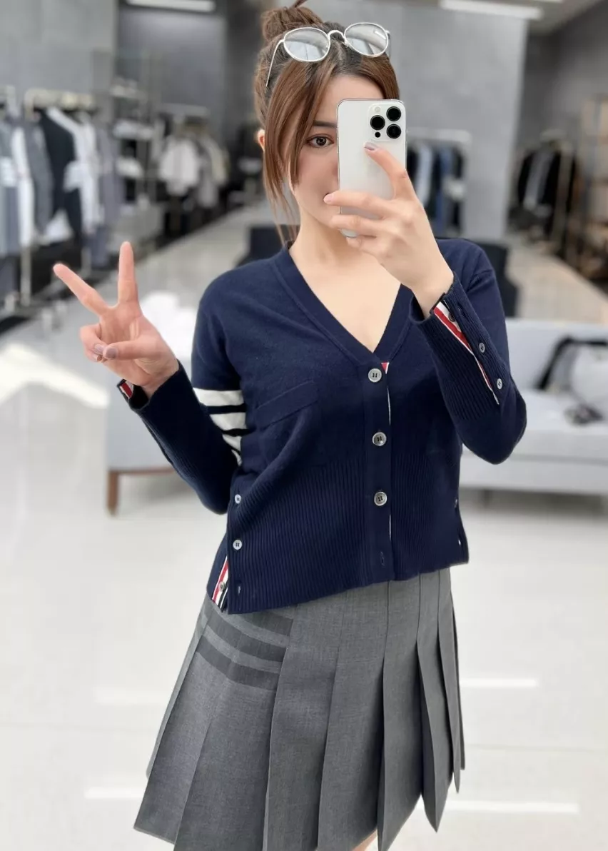 톰브라운 울 플리츠 스커트 상세 이미지 32