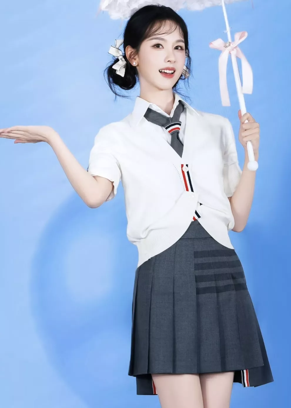 톰브라운 울 플리츠 스커트 상세 이미지 49