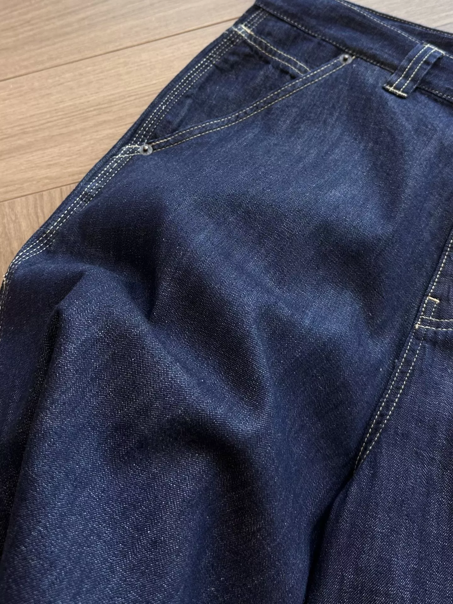 프라다 딥블루 데님 쇼트 팬츠 상세 이미지 31