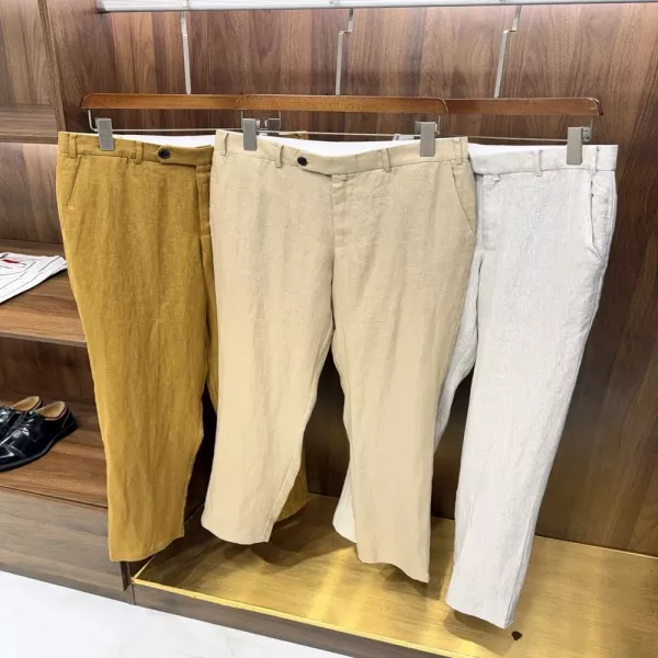 로로피아나 린넨 캐주얼 롱팬츠