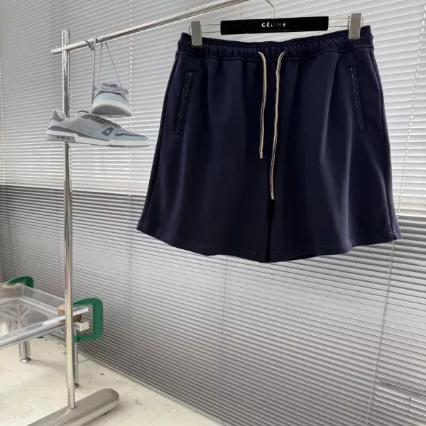 펜디 레터 패치 장식 코튼 쇼츠