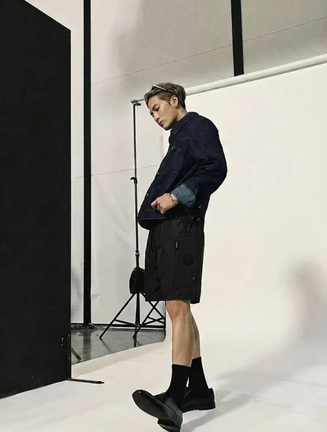 몽클레어 아웃도어 기능성 속건 로고 쇼츠 상세 이미지 15