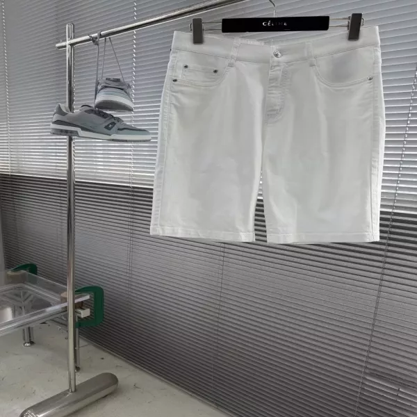 프라다 데님 하프 팬츠