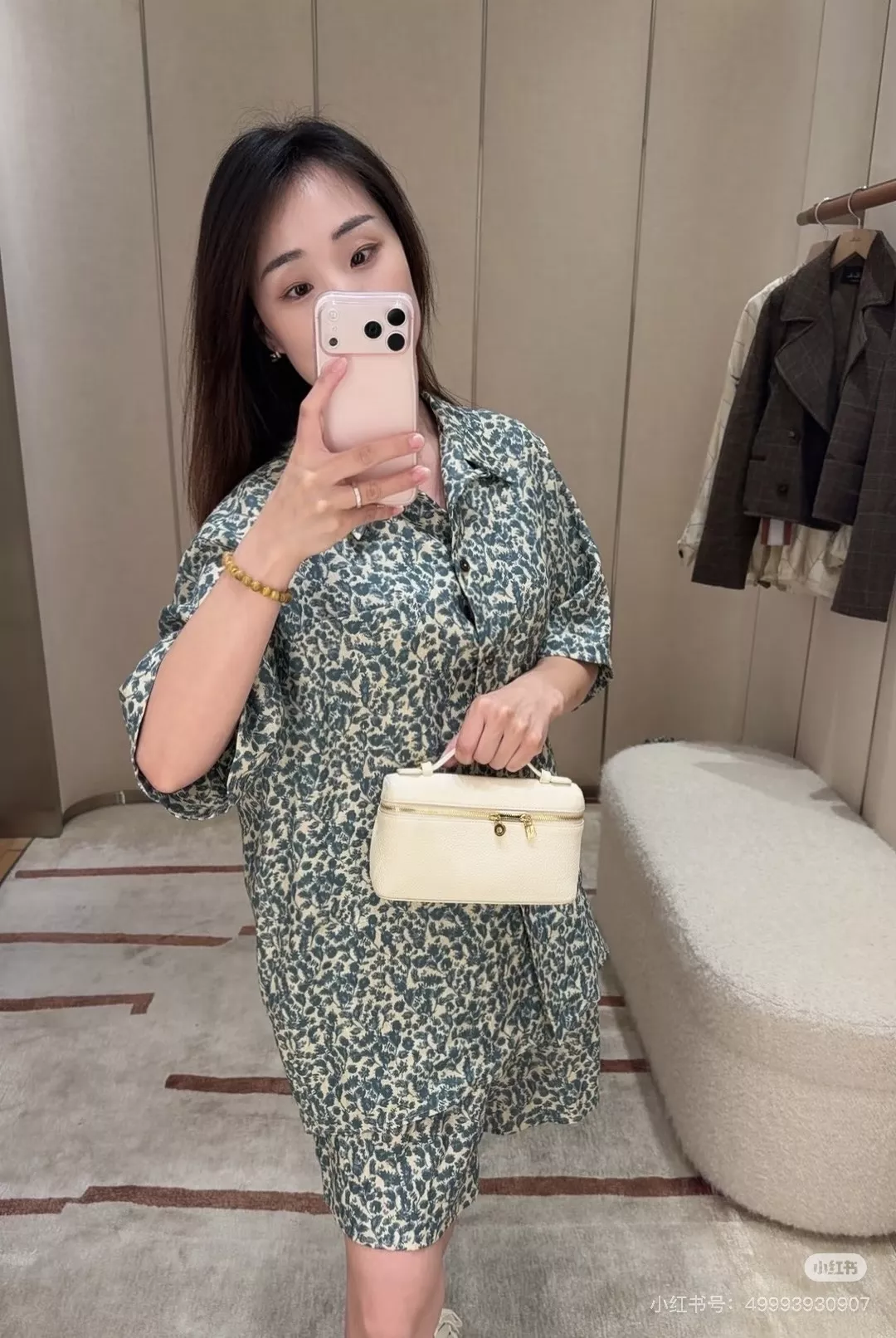 로로피아나 아마 소재 쿠바 칼라 반소매 셔츠 상세 이미지 33