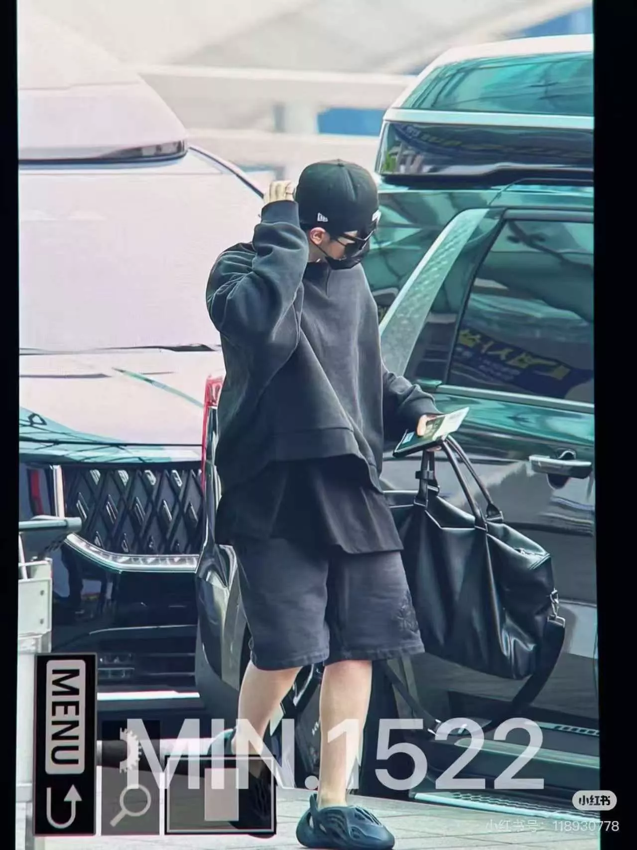 크롬하츠 삼지창 가죽 패치 포인트 하프 팬츠 상세 이미지 19