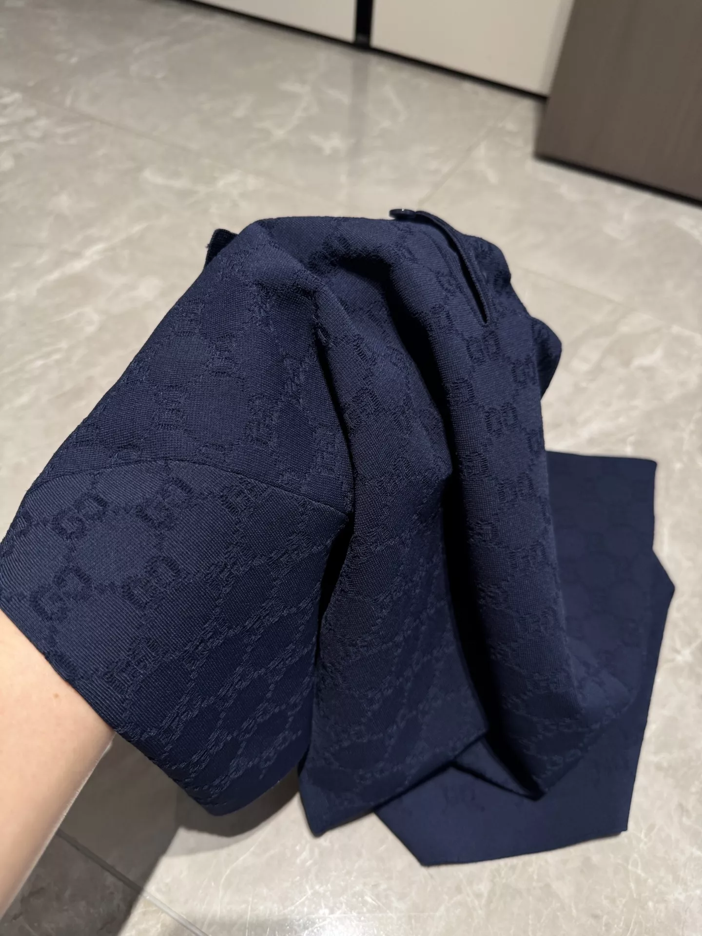 구찌 GG 자카드 반소매 폴로 셔츠 상세 이미지 40
