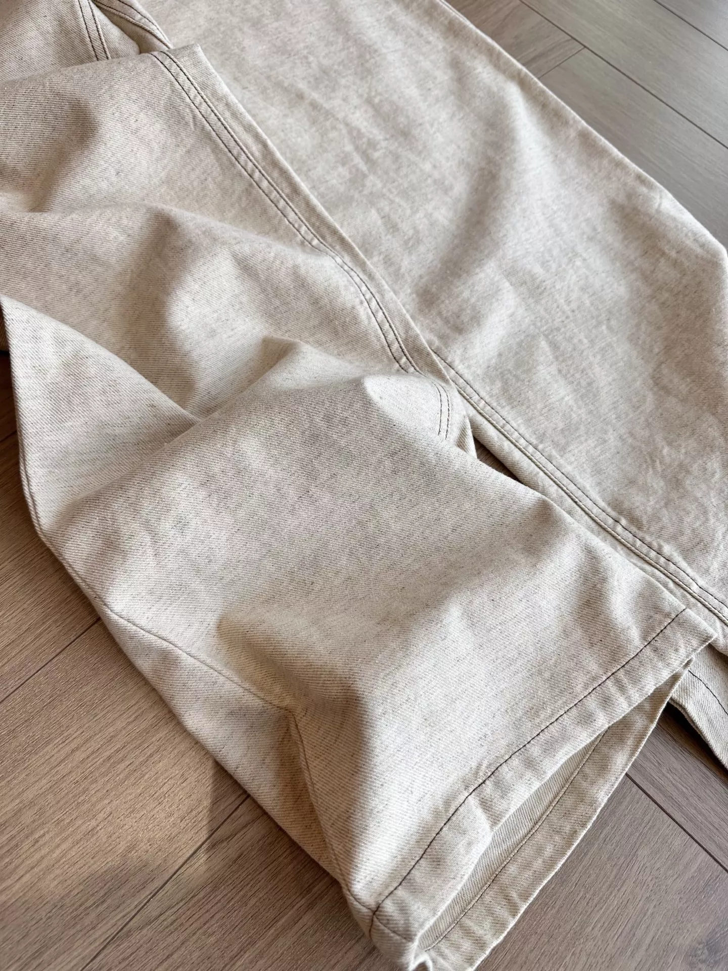 브루넬로쿠치넬리 오트밀 컬러 스트레이트 데님 팬츠 상세 이미지 56