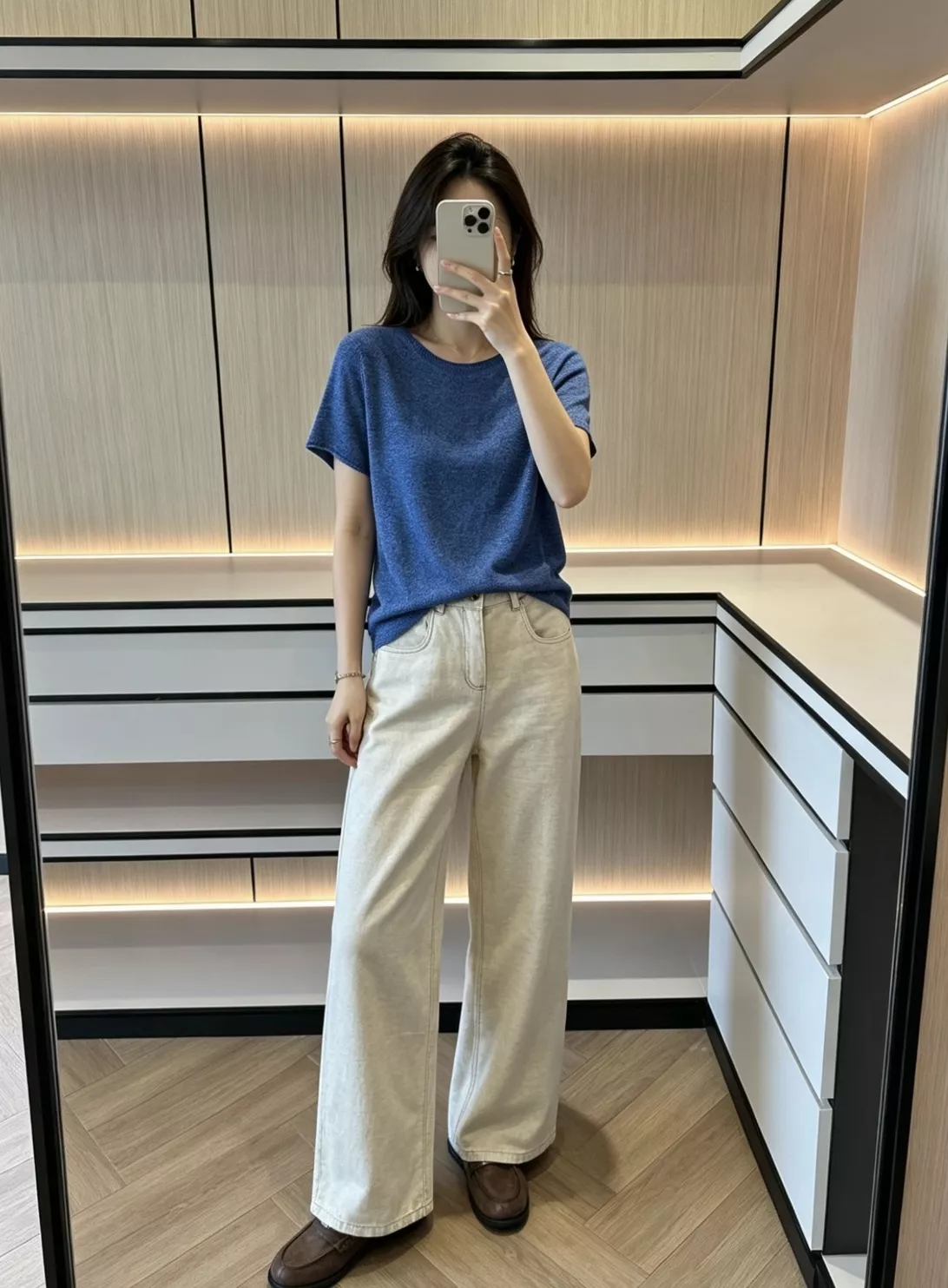 브루넬로쿠치넬리 오트밀 컬러 스트레이트 데님 팬츠 상세 이미지 72