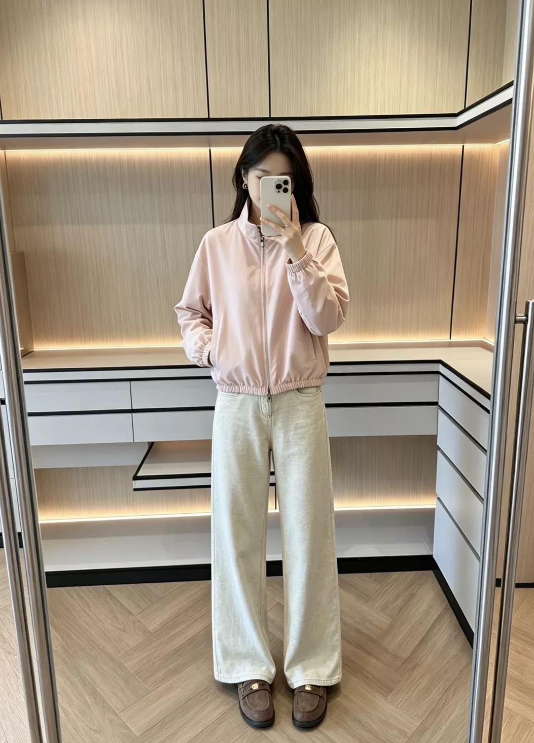 로로피아나 양면 집업 재킷 상세 이미지 75