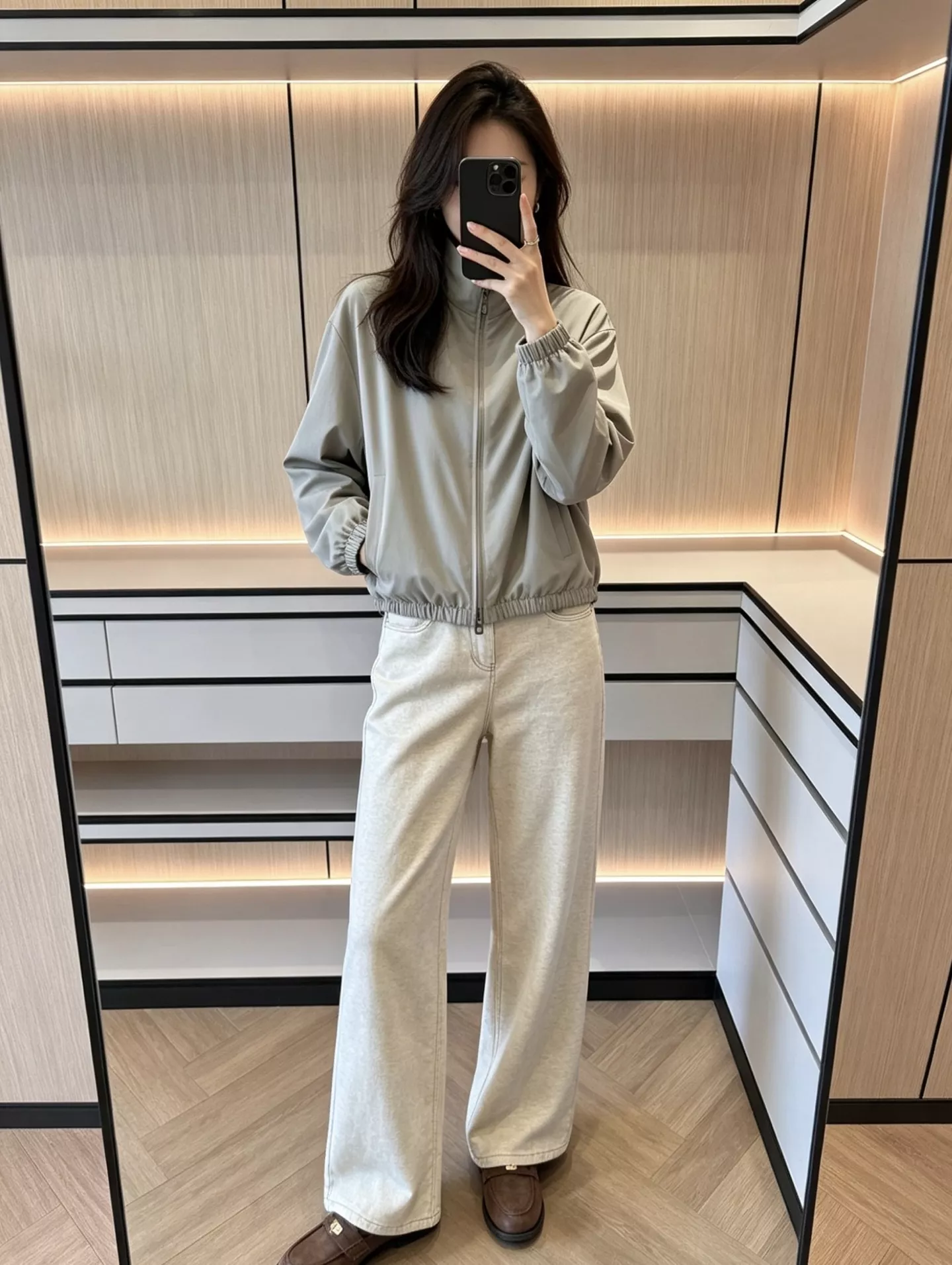 로로피아나 양면 집업 재킷 상세 이미지 89