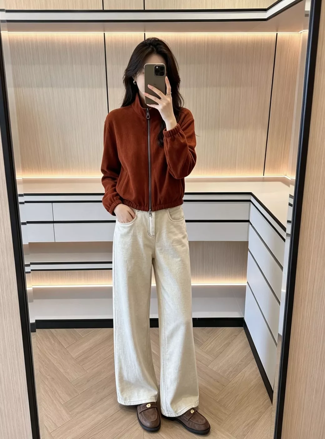 로로피아나 양면 집업 재킷 상세 이미지 84