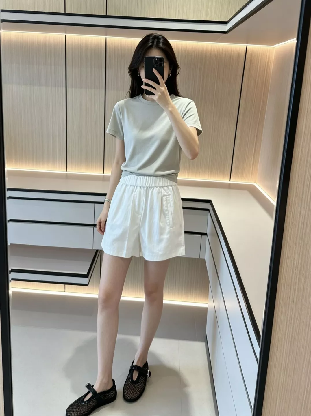 더로우 피마 코튼 반소매 티셔츠 상세 이미지 123