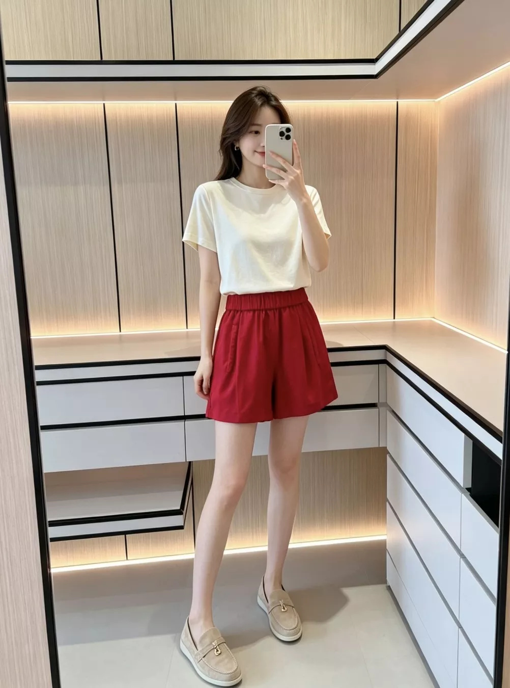 더로우 피마 코튼 반소매 티셔츠 상세 이미지 113