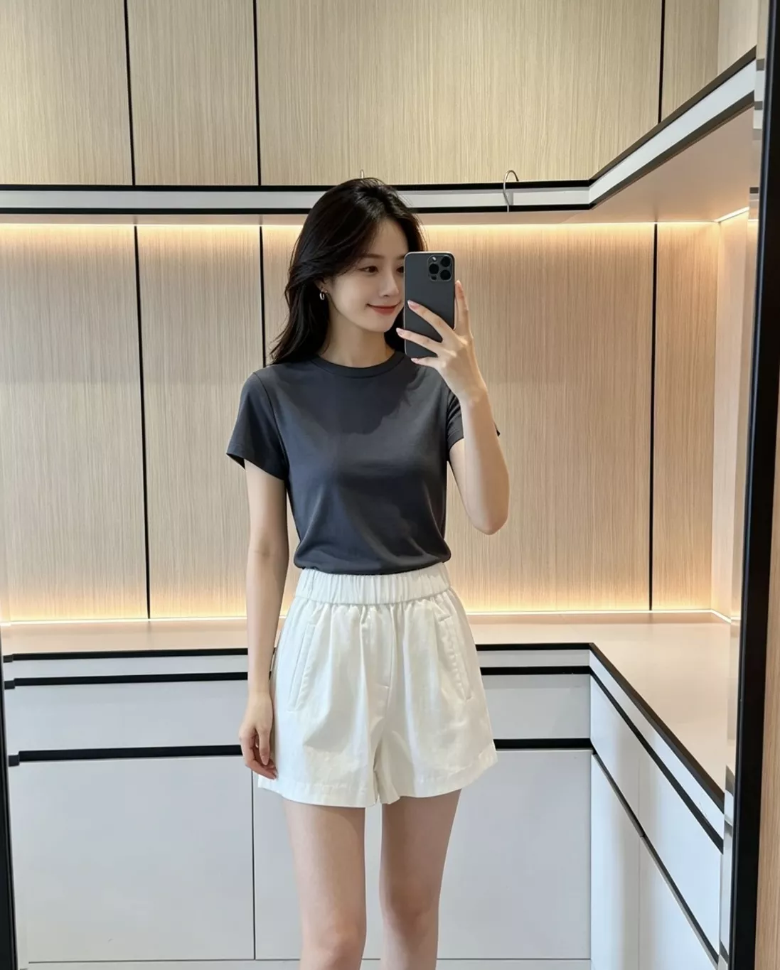 더로우 피마 코튼 반소매 티셔츠 상세 이미지 118