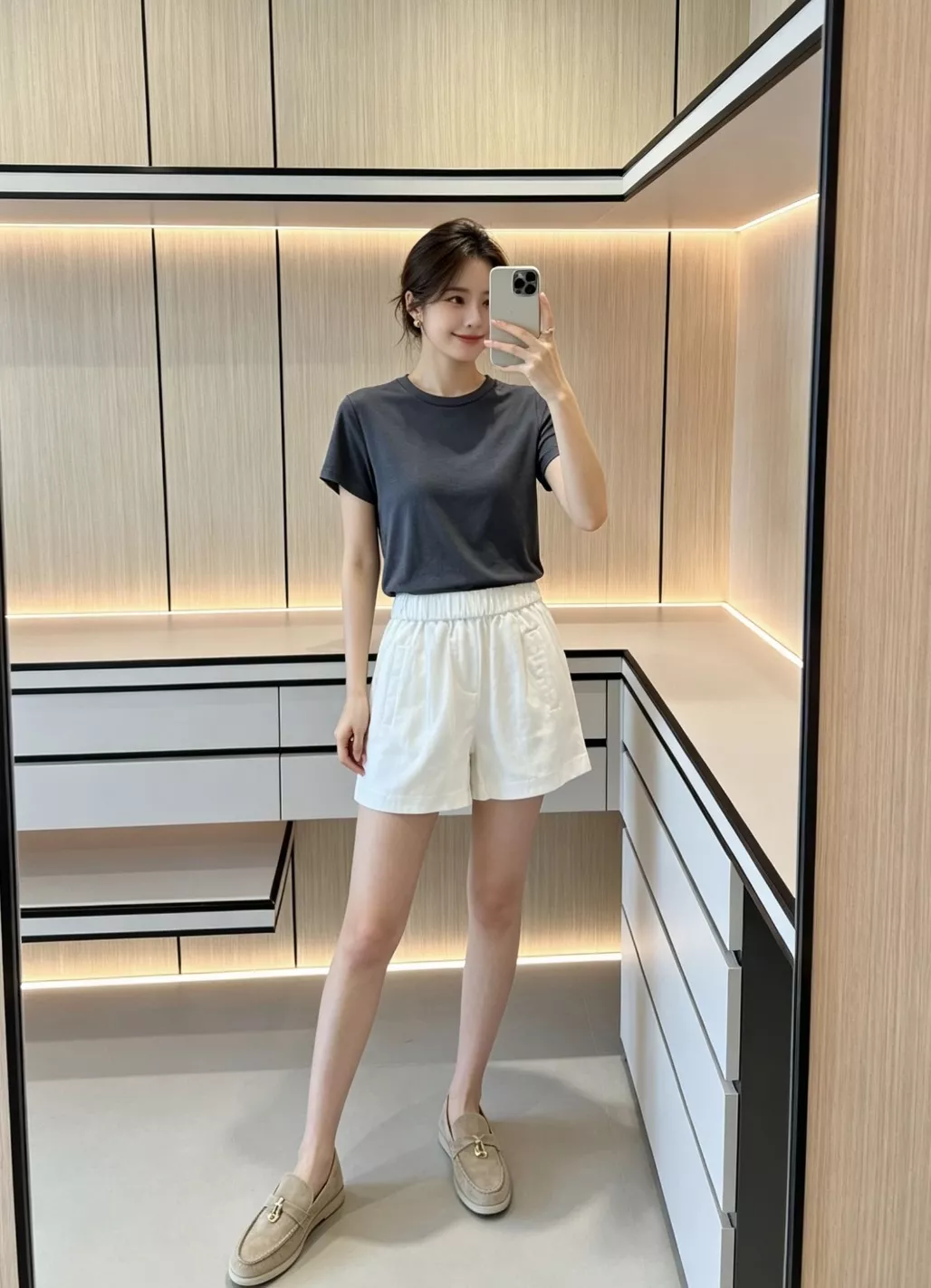 더로우 피마 코튼 반소매 티셔츠 상세 이미지 117