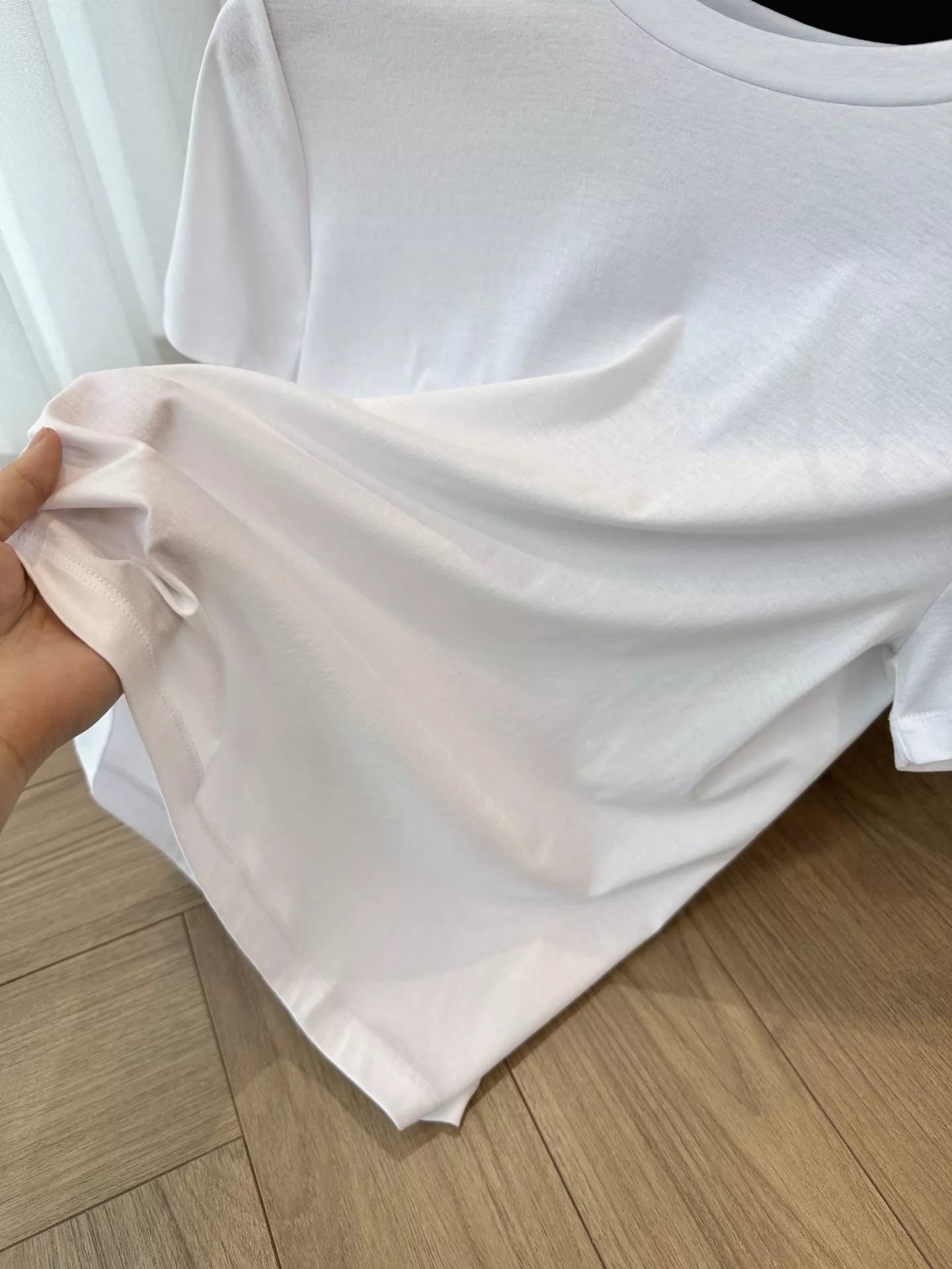 더로우 피마 코튼 반소매 티셔츠 상세 이미지 60