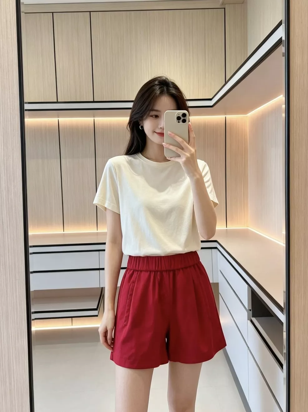 더로우 피마 코튼 반소매 티셔츠 상세 이미지 114