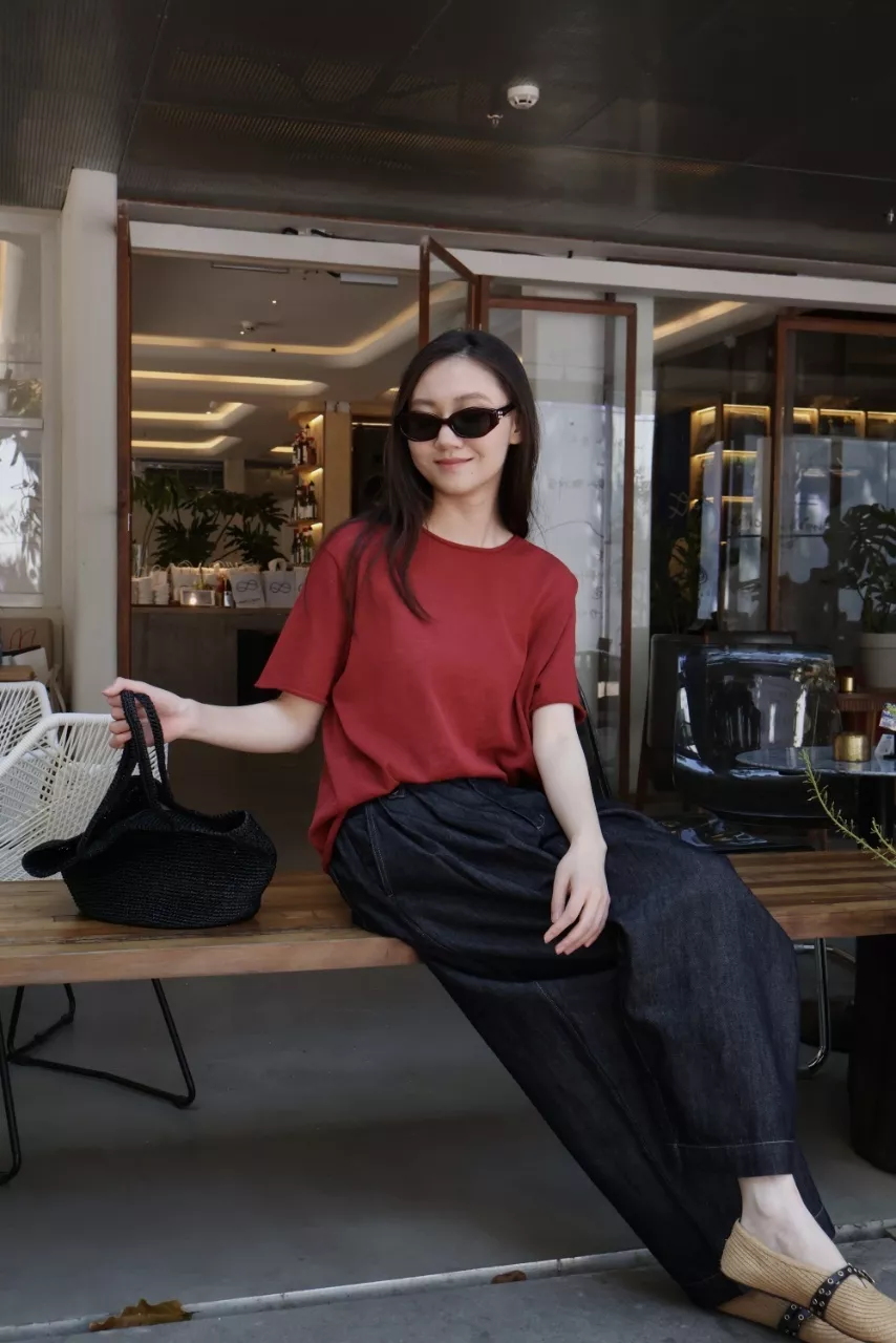 브루넬로쿠치넬리 입체 턱 디테일 와이드 데님 팬츠 상세 이미지 18
